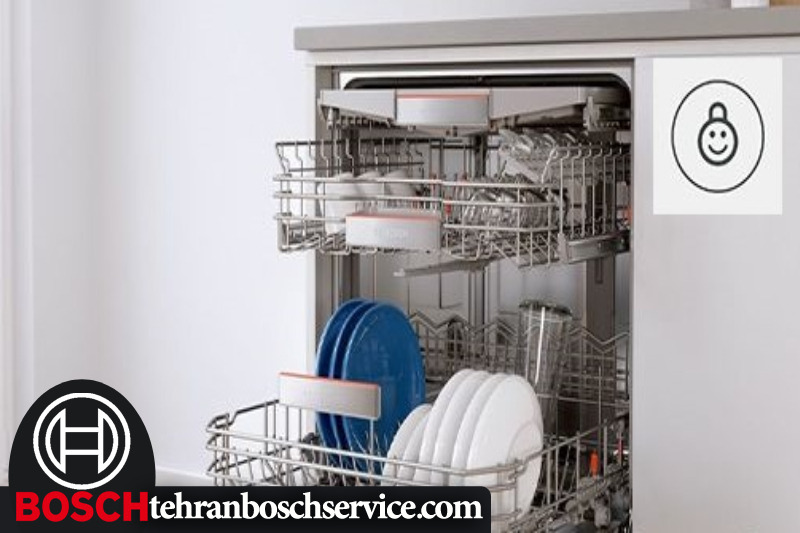 فعال کردن قفل کودک ماشین ظرفشویی BOSCH سری 6 